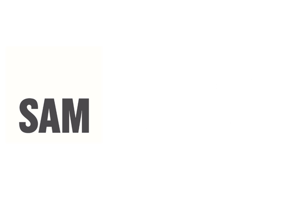 White Full Logo - SAM White Full Logo - SAM